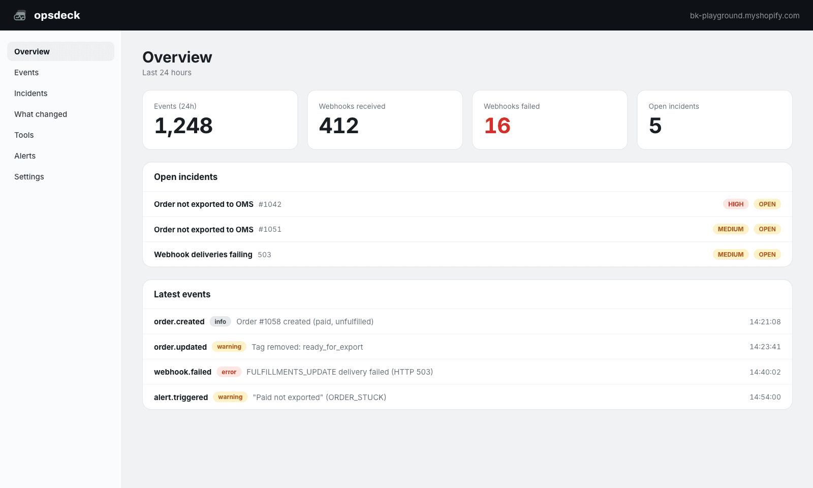 opsdeck screenshot 4