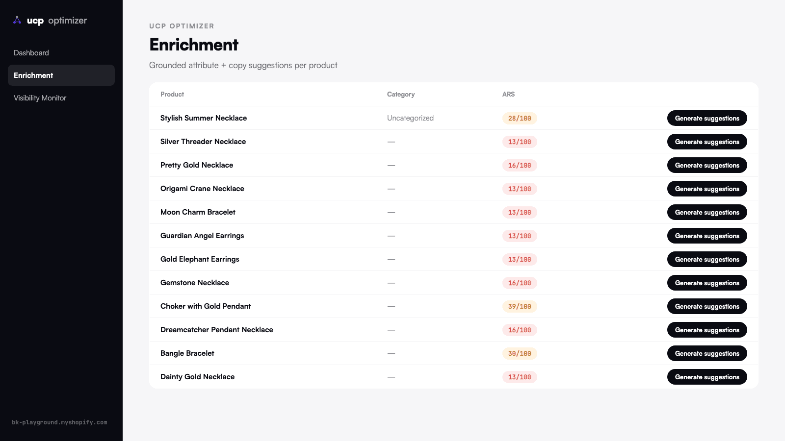 UCP Optimizer screenshot 2